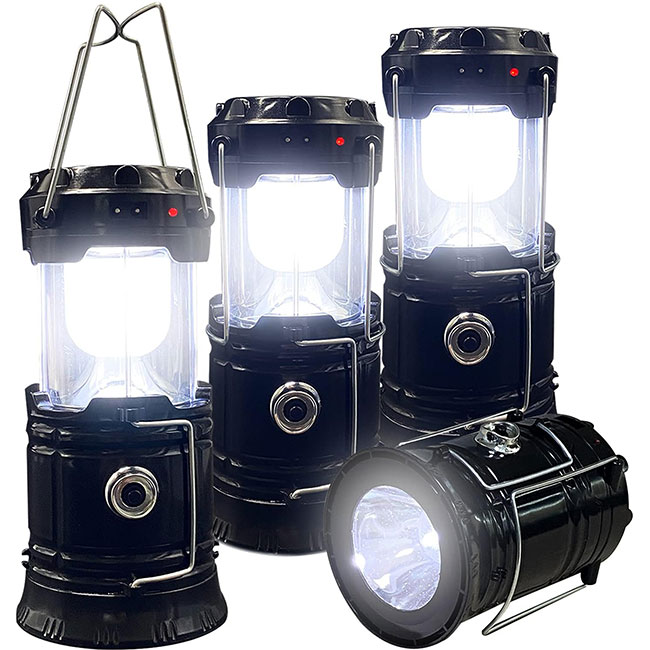 (12) TWELVE, Solar Lantern, Flashlight & Phone Charger ... Includes Trackable Cuba Home Delivery.
